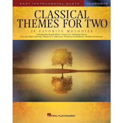 Classical Themes for Two Clarinets-Woodwind-Hal Leonard-Engadine Music