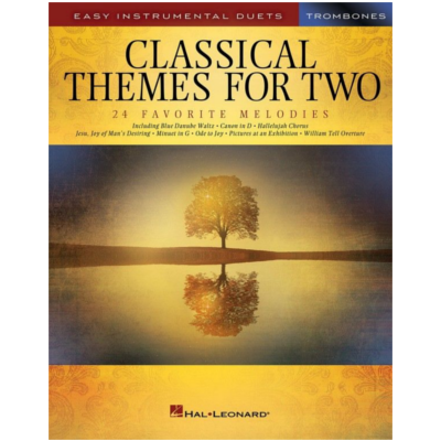Classical Themes for Two Trombones-Brass-Hal Leonard-Engadine Music