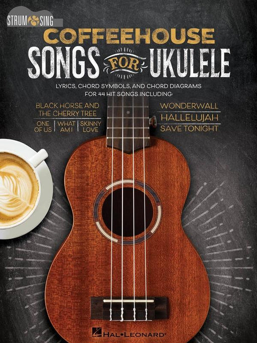 Coffeehouse Songs for Ukulele-Guitar & Folk-Hal Leonard-Engadine Music
