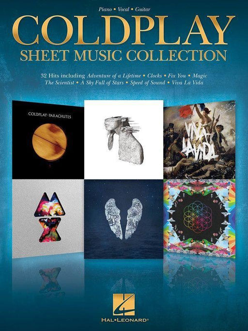 Coldplay Sheet Music Collection, Piano Vocal & Guitar-Piano Vocal & Guitar-Hal Leonard-Engadine Music