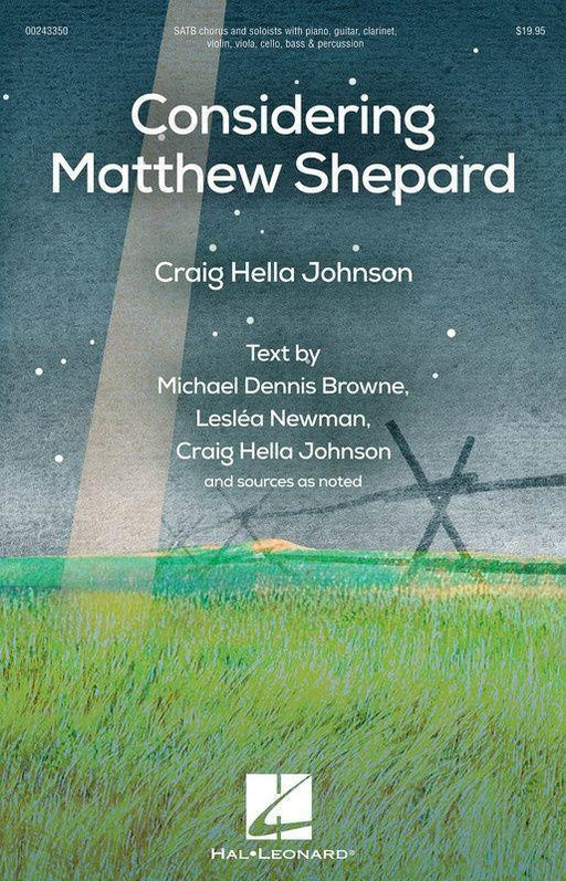Considering Matthew Shepard, Craig Hella Johnson Choral SATB-Choral-Hal Leonard-Engadine Music
