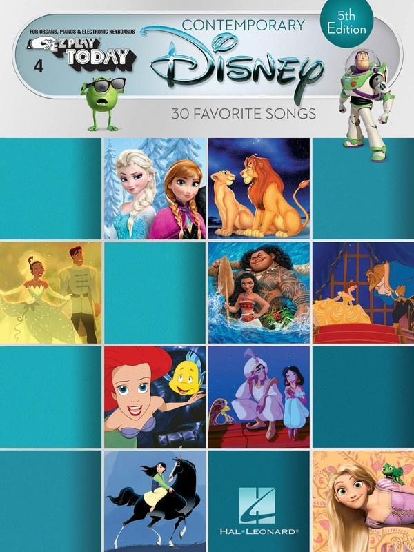 Contemporary Disney 5th Edition - Piano-Piano & Keyboard-Hal Leonard-Engadine Music