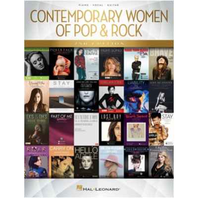 Contemporary Women of Pop & Rock - 2nd Edition, Piano Vocal & Guitar-Piano Vocal & Guitar-Hal Leonard-Engadine Music