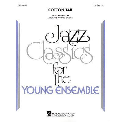 Cotton Tail, Duke Ellington Arr. mark Taylor Stage Band Chart Grade 3-Stage Band chart-Hal Leonard-Engadine Music