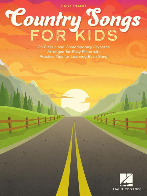 Country Songs for Kids, Easy Piano