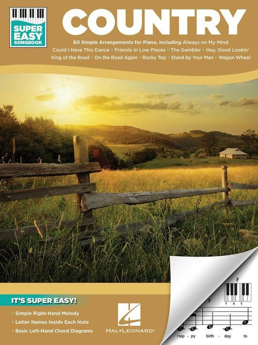 Country - Super Easy Songbook, E-Z Play