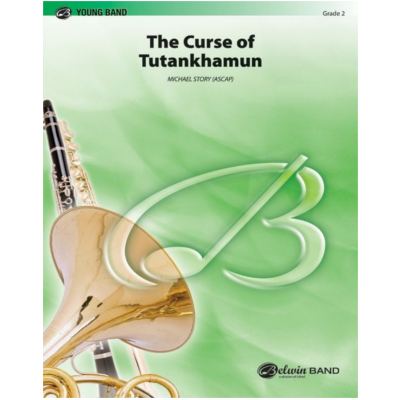 Curse of Tutankhamun, Michael Story Concert Band Chart Grade 2-Concert Band Chart-Alfred-Engadine Music