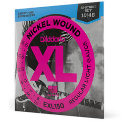 D'Addario EXL150 12-String Electric Guitar Strings 10-46 Gauge