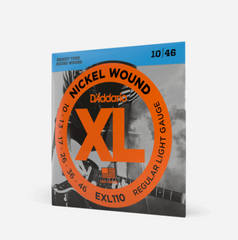 D'Addario XL Nickel Wound Electric Guitar String Set - Various Gauges