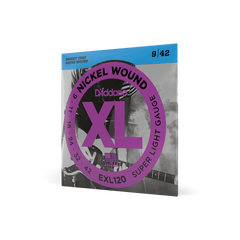 D'Addario XL Nickel Wound Electric Guitar String Set - Various Gauges