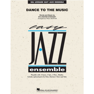 Dance to the Music Arr. Paul Murtha Stage Band Chart Grade 2-Stage Band chart-Hal Leonard-Engadine Music
