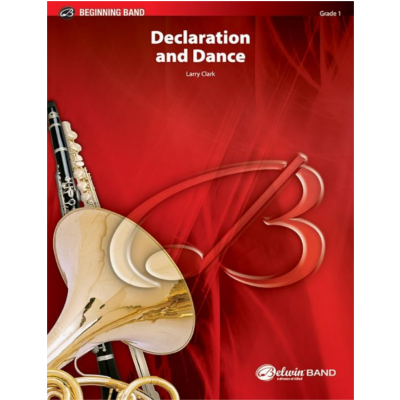 Declaration and Dance, Larry Clark Concert Band Chart Grade 1-Concert Band Chart-Alfred-Engadine Music