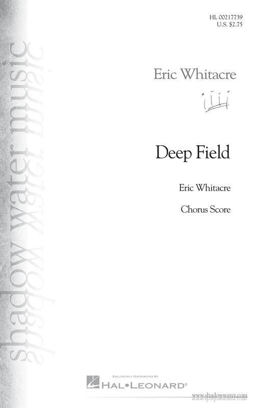 Deep Field, Whitacre Choral SATB-Choral-Hal Leonard-Engadine Music