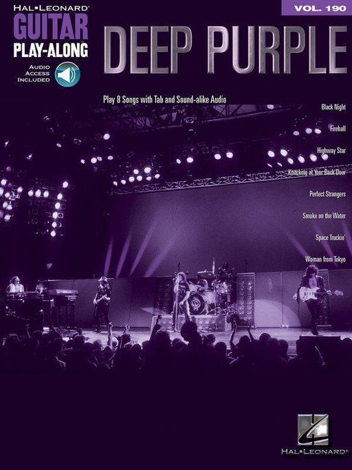 Deep Purple, Guitar Play-Along Volume 190-Guitar & Folk-Hal Leonard-Engadine Music