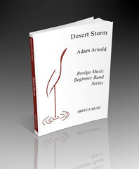 Desert Storm, Adam Arnold Concert Band Grade 0.5-Concert Band Chart-Brolga-Score/Parts-Engadine Music