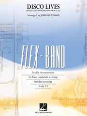 Disco Lives! Arr. Johnnie Vinson FlexBand Grade 2-3