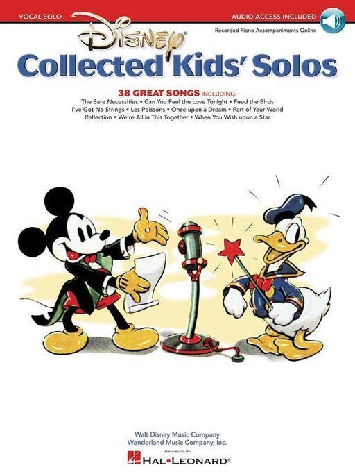Disney Collected Kids' Solos-Songbooks-Hal Leonard-Engadine Music