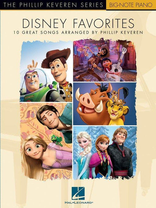 Disney Favorites - Big Note Piano-Piano & Keyboard-Hal Leonard-Engadine Music