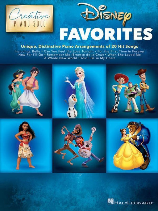 Disney Favorites - Creative Piano Solo-Piano & Keyboard-Hal Leonard-Engadine Music