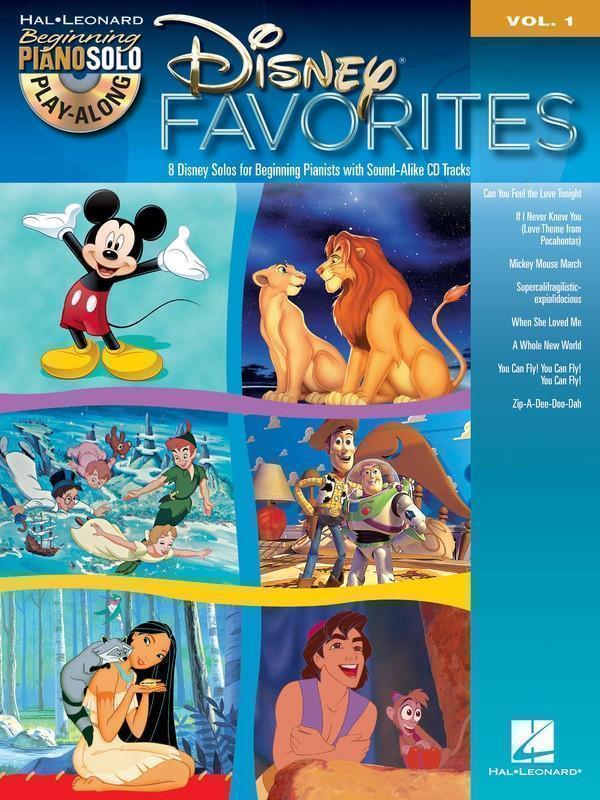 Disney Favorites-Piano & Keyboard-Hal Leonard-Engadine Music