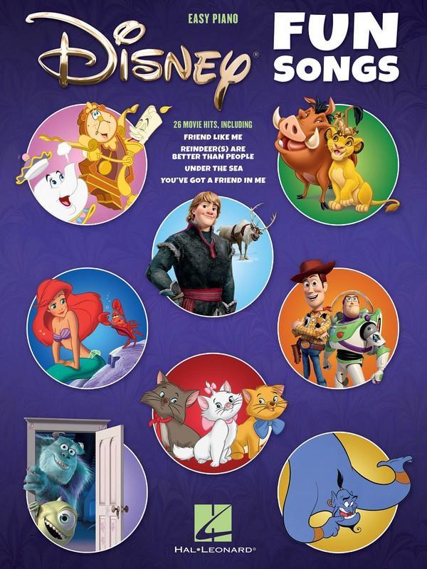 Disney Fun Songs-Piano & Keyboard-Hal Leonard-Engadine Music