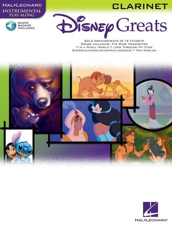 Disney Greats - Clarinet-Woodwind-Hal Leonard-Engadine Music