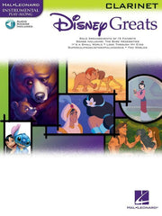 Disney Greats - Clarinet-Woodwind-Hal Leonard-Engadine Music