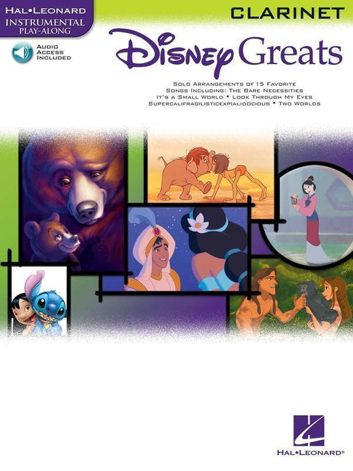Disney Greats - Clarinet-Woodwind-Hal Leonard-Engadine Music