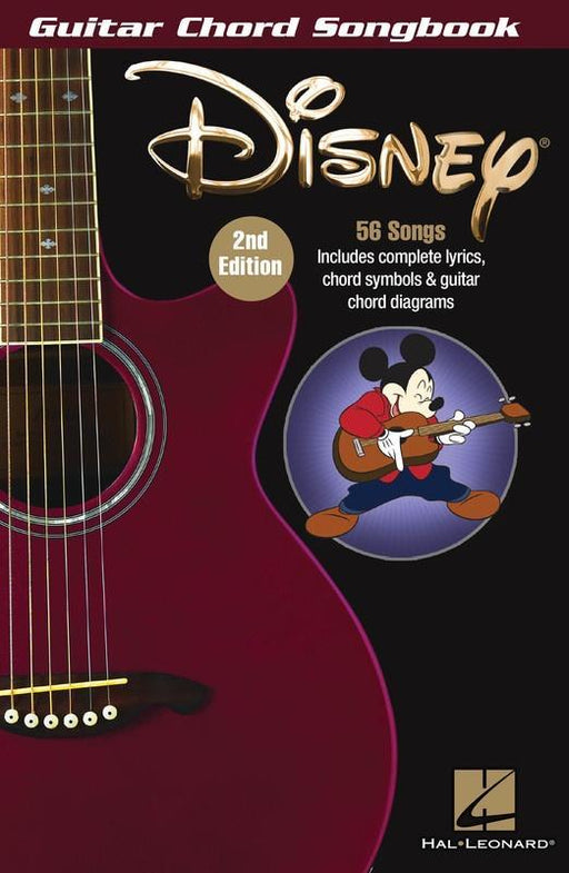 Disney - Guitar Chord Songbook 2nd Edition-Guitar & Folk-Hal Leonard-Engadine Music