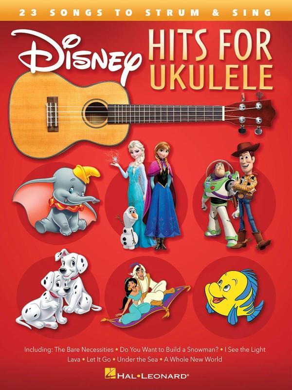 Disney Hits for Ukulele-Songbooks-Hal Leonard-Engadine Music