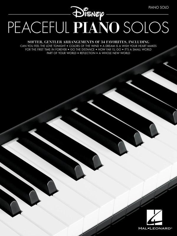 Disney Peaceful Piano Solos-Piano & Keyboard-Hal Leonard-Engadine Music