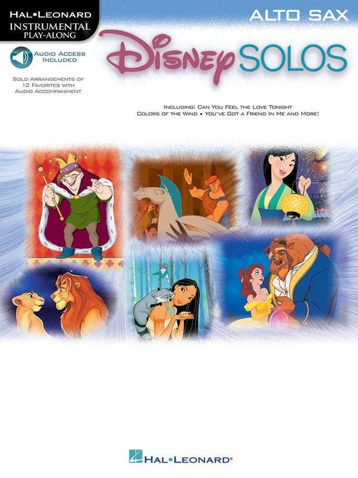 Disney Solos - Alto Saxophone-Woodwind-Hal Leonard-Engadine Music