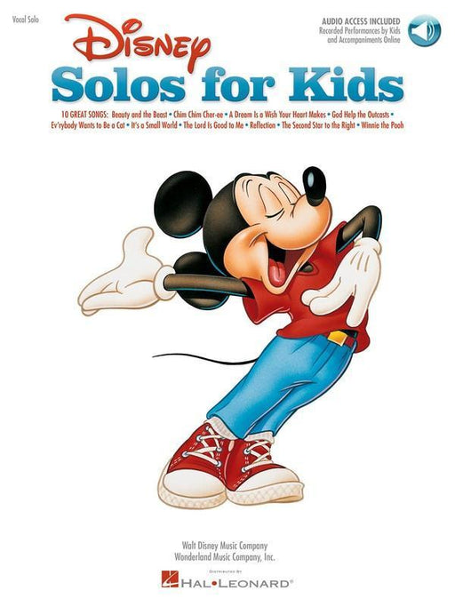 Disney Solos for Kids-Songbooks-Hal Leonard-Engadine Music