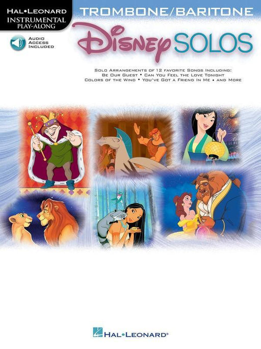 Disney Solos for for Trombone/Baritone-Brass-Hal Leonard-Engadine Music