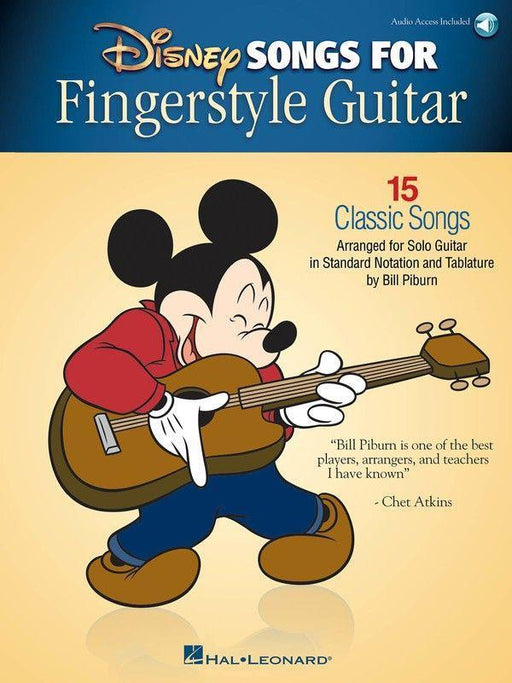 Disney Songs for Fingerstyle Guitar-Guitar & Folk-Hal Leonard-Engadine Music