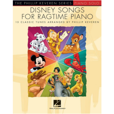 Disney Songs for Ragtime Piano-Piano & Keyboard-Hal Leonard-Engadine Music
