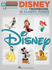 Disney Trombone Easy Instrumental Play-Along-Brass-Hal Leonard-Engadine Music