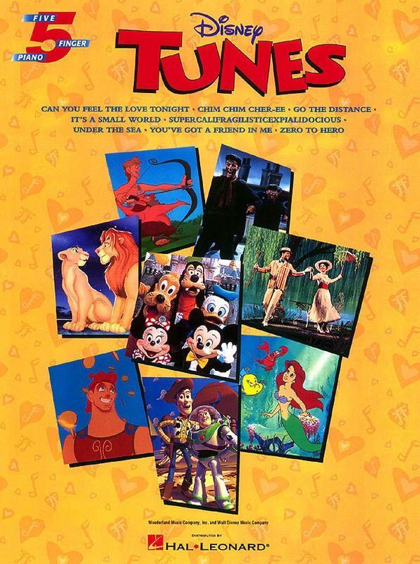 Disney Tunes-Piano & Keyboard-Hal Leonard-Engadine Music