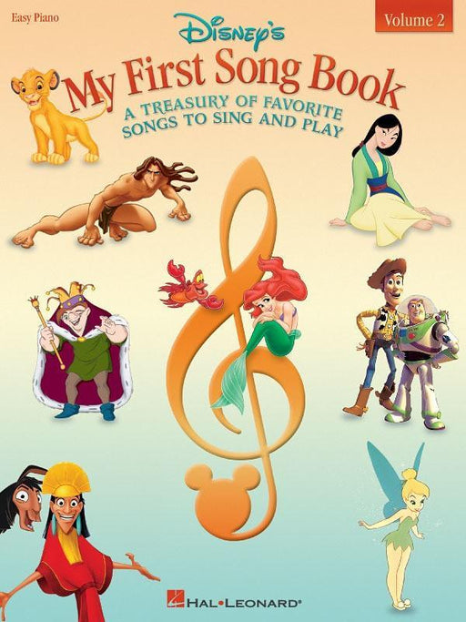 Disney's My First Songbook - Volume 2, Easy Piano-Piano & Keyboard-Hal Leonard-Engadine Music