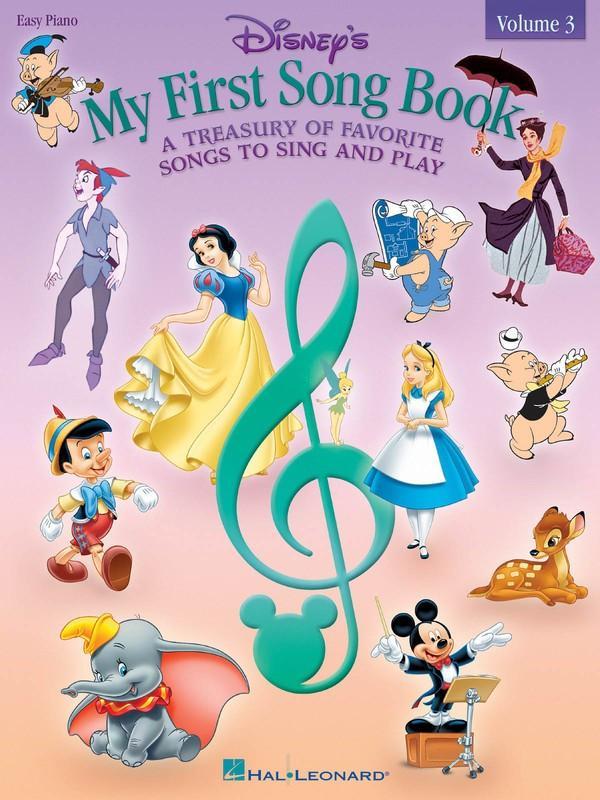 Disney's My First Songbook - Volume 3, Easy Piano-Piano & Keyboard-Hal Leonard-Engadine Music