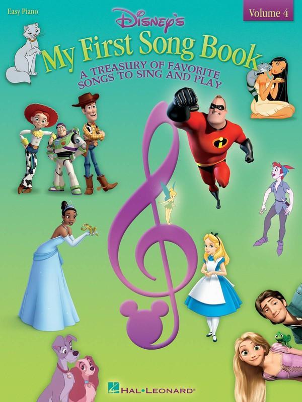 Disney's My First Songbook - Volume 4, Easy Piano-Piano & Keyboard-Hal Leonard-Engadine Music
