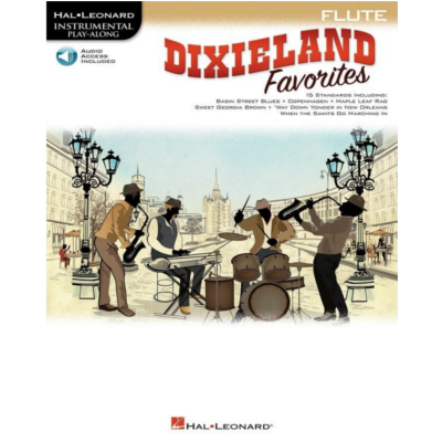 Dixieland Favorites for Flute-Woodwind-Hal Leonard-Engadine Music