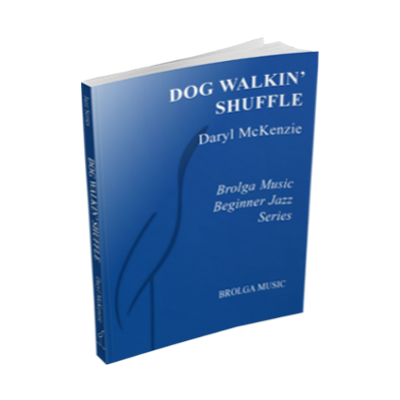 Dog Walkin' Shuffle Daryl McKenzie Stage Band Chart Grade 1-Stage Band chart-Brolga-Engadine Music