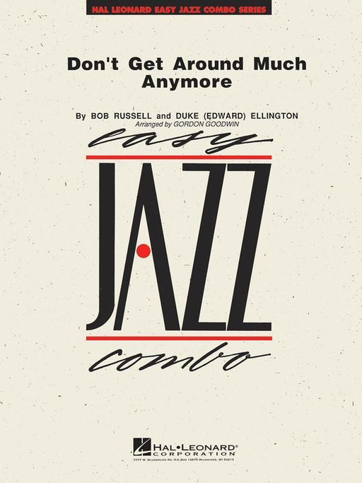 Don't Get Around Much Anymore, Arr. Gordon Goodwin Jazz Combo Grade 2