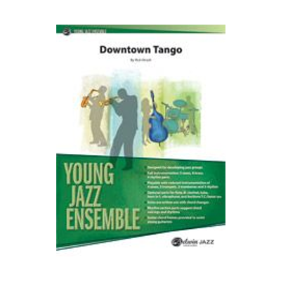 Downtown Tango, Rick Hirsch Stage Band Chart Grade 2-Stage Band chart-Alfred-Engadine Music