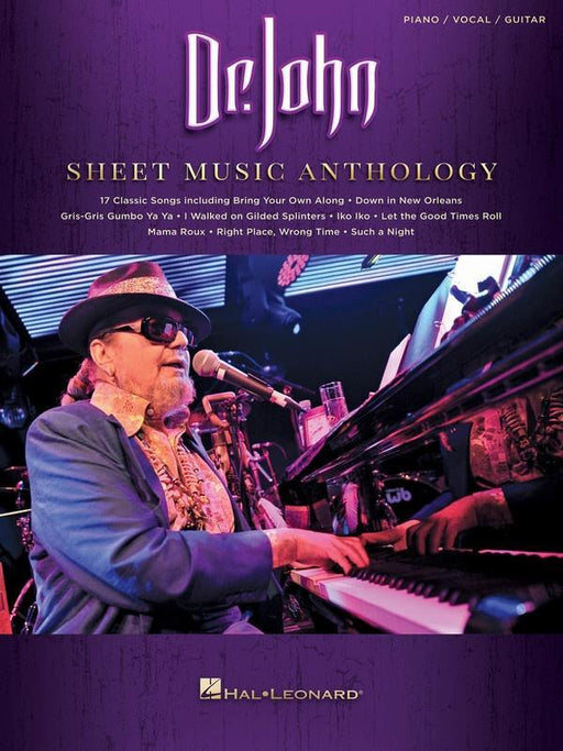 Dr. John Sheet Music Anthology, Piano Vocal & Guitar-Piano Vocal & Guitar-Hal Leonard-Engadine Music