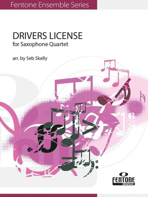 Drivers License Sugar Arr. Seb Skelly Saxophone Quartet