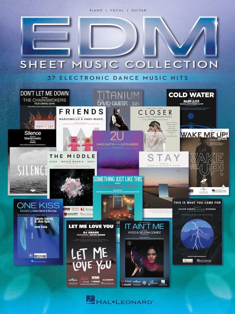 EDM Sheet Music Collection - Piano, Vocal & Guitar-Piano Vocal & Guitar-Hal Leonard-Engadine Music