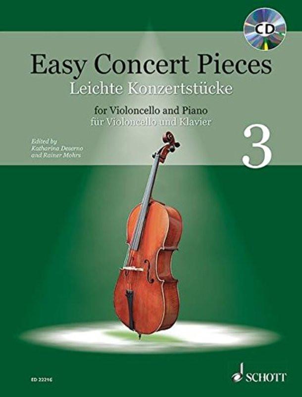 Easy Concert Pieces Book 3-Strings-Hal Leonard-Engadine Music