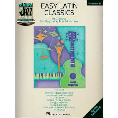 Easy Latin Classics, Easy Jazz Play-Along Volume 5-Jazz-Hal Leonard-Engadine Music